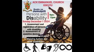 Disability Sunday [upl. by Eidissac]