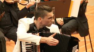 Accordion performance with orchestra in Berliner Philharmonie  Martin Kutnar [upl. by Gunner]