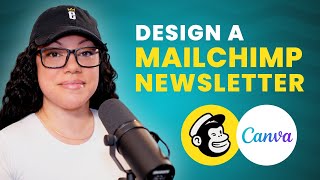 How to Design an Email Newsletter in Mailchimp with help from Canva [upl. by Yaluz44]