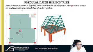 CÓMO ELIMINAR LA IRREGULARIDAD TORSIONAL❓ CONCEPTOS VERIFICACIONES EN ETABS Y MÁS💯 [upl. by Lledra]