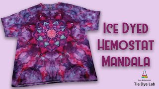 Ice Dyed Hemostat Mandala [upl. by Hewe]