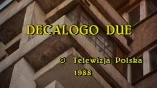 Decalogo 2 1988  Krzysztof Kieślowski [upl. by Yehsa]