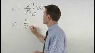 Percent Word Problems  MathHelpcom  Algebra 1 Help [upl. by Renard]