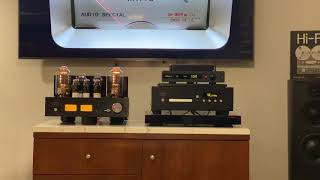 Line Magnetic 805IA LM 24CD and ATC SCM40 V2’s Audiophile Tube Amplifier [upl. by Irrol716]