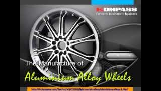 Manufacturers of Aluminium Alloys Wheel [upl. by Stieglitz29]