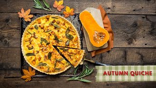 Autumnal Butternut Quiche [upl. by Sanburn]