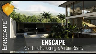 Enscape  RealTime Rendering amp Virtual Reality for Revit SketchUp Rhino amp ArchiCAD [upl. by Eimmak]