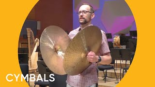 Guide to the Orchestra Cymbals Demonstration  Minnesota Orchestra [upl. by Ahsitruc497]