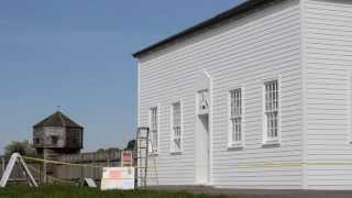 Repainting the counting house at Fort Vancouver [upl. by Erv]