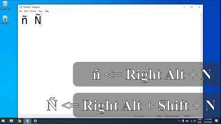 Tutorial How to Type Enye ñ Without a Numeric Keypad AltR  N  UPDATED [upl. by Corena]