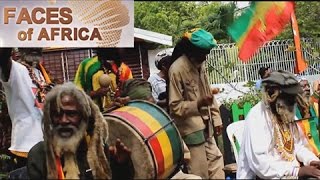 Faces of Africa— Rastafarians coming home to Africa 07102016 [upl. by Masson902]