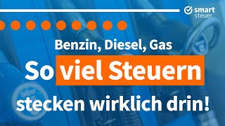 So VIEL Steuern stecken wirklich in Benzin  Diesel Öl und Gaspreisen [upl. by Artima]