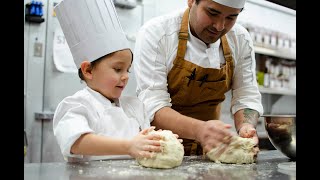 Cooking with Kids How to Make Pizza [upl. by Nediarb]