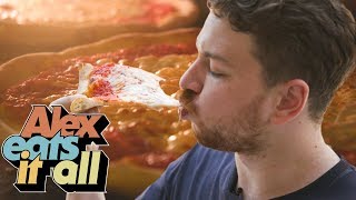 23 New York Pizza Slices in 36 Hours Which is the Best  Bon Appétit [upl. by Nerrawed]