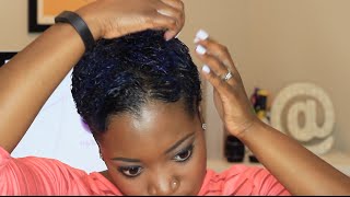 Wet amp Wavy Short Hair Tutorial [upl. by Lyrehs]