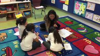 Kindergarten and TK Small Group Interactive Writing Lesson [upl. by Hamlen]