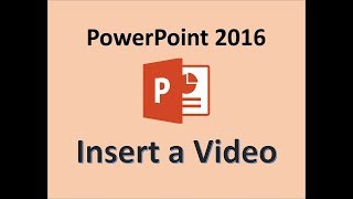 PowerPoint 2016  Insert Video  How to Add Put Videos in MS Microsoft Office 365 PPT Presentation [upl. by Atilrac842]