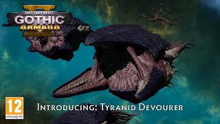 Battlefleet Gothic Armada 2  Tyranid Devourer [upl. by Parrnell375]