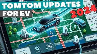 TomTom New MAP Integration for EV Vehicles TomTom MAPIntegration EVVehicles ElectricVehicle [upl. by Nappie]