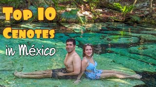 Top 10 Cenotes in Mexico 🇲🇽 Yucatan Peninsula [upl. by Aztin]