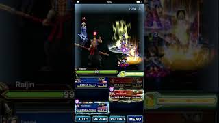 FFBE  Fujin amp Raijin Chronicle Battle [upl. by Aicala]