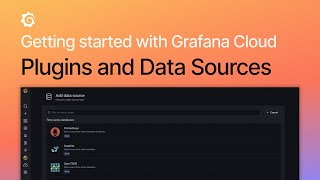 Getting Started with Grafana Cloud Plugins and Data Sources [upl. by Dallis599]