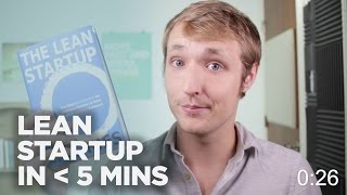 LEAN STARTUP IN 5 MINUTES OR LESS [upl. by Krystin547]