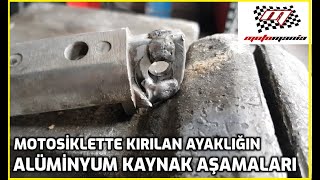 KIRILAN AYAKLIK ALÜMİNYUM KAYNAK [upl. by Spearing]