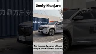 Geely Monjaro 2025⚡ geelymonjaro geely durablematerials shorts shortsfeed [upl. by Eelarual647]