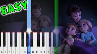 Frozen 2  All Is Found  EASY Piano Tutorial animelovemen [upl. by Yuhas]