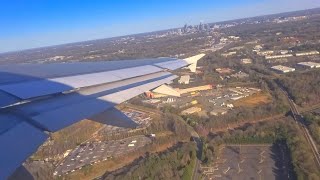 A319 Takeoff from Charlotte International 4k HDR [upl. by Nilhsa45]