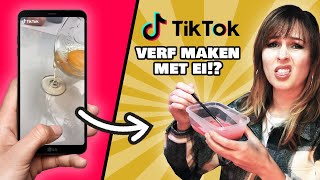 TIKTOK ART HACKS PROBEREN  Schilderen tips  tricks [upl. by Irvin819]