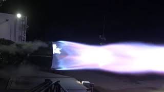 SpaceX Raptor Engine Firing [upl. by Tompkins]