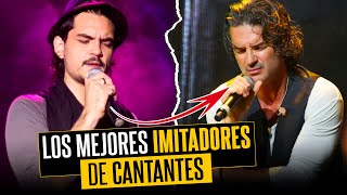 10 Mejores imitadores de cantantes famosos [upl. by Aihcela9]