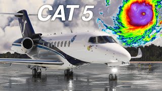 THRILLING FLIGHT THROUGH HURRICANE MILTON in MSFS [upl. by Margareta]