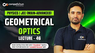 46  Example on variable refractive index medium  Ray optics  Geometrical optics  IIT advanced [upl. by Matthaeus]