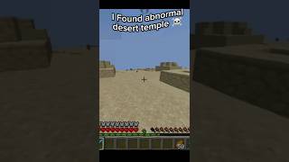 abnormal desert temple abnormal gaming minecraft minecrfatmemes trending trolface [upl. by Everara]