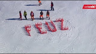 Highlights Abfahrt  Beat Feuz  Wengen 2019 [upl. by Ddahc]