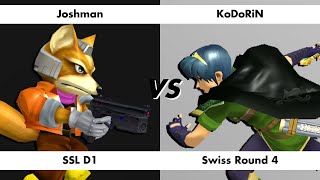 KoDoRiN vs Joshman  SoCal Star League 3 D1 [upl. by Zorina]