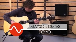 Mayson DM5S Smart Concept guitar DEMO [upl. by Olbap]