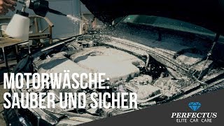 Motorwäsche durchführen  sauber und sicher [upl. by Nyllewell]