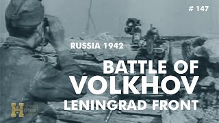 147 Russia 1942 ▶ Battle of Volkhov Schlacht am Wolchow  Leningrad Front Lyuban Любанская орерация [upl. by Mackenzie]