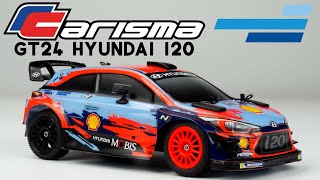 Carisma GT24 Hyundai i20 WRC 124 Scale 4WD Brushless RTR Rally Car  Motion RC [upl. by Washington]