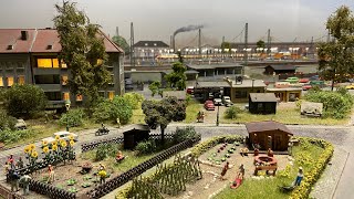 Besuch der Fürther Miniaturwelten  Größte Modelleisenbahn Anlage Süddeutschlands H0 Eisenbahn [upl. by Irv]