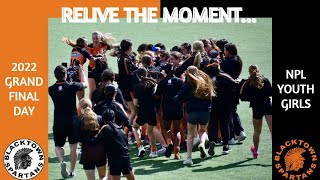 WERE THE GREATEST TEAM IN HISTORY  BLACKTOWN SPARTANS 2022 GIRLS GRAND FINAL VLOG [upl. by Atnes]