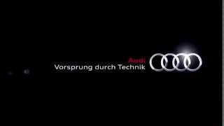 Audi  Vorspung durch Technik Werbeslogan  Audiologo [upl. by Tingey]