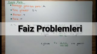 Faiz Problemleri [upl. by Kwasi]