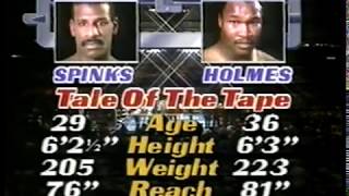 Boxing  1986  WBC Heavyweight Title Fight  Larry Holmes Vs Michael Spinks  Fight II [upl. by Johnstone]