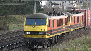 4K WCML Train Spotting At Crewe Basford hall junction on the 06032024 [upl. by Selmner936]