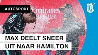 ‘Koude oorlog tussen Hamilton en Verstappen volop bezig’ [upl. by Aihsot]